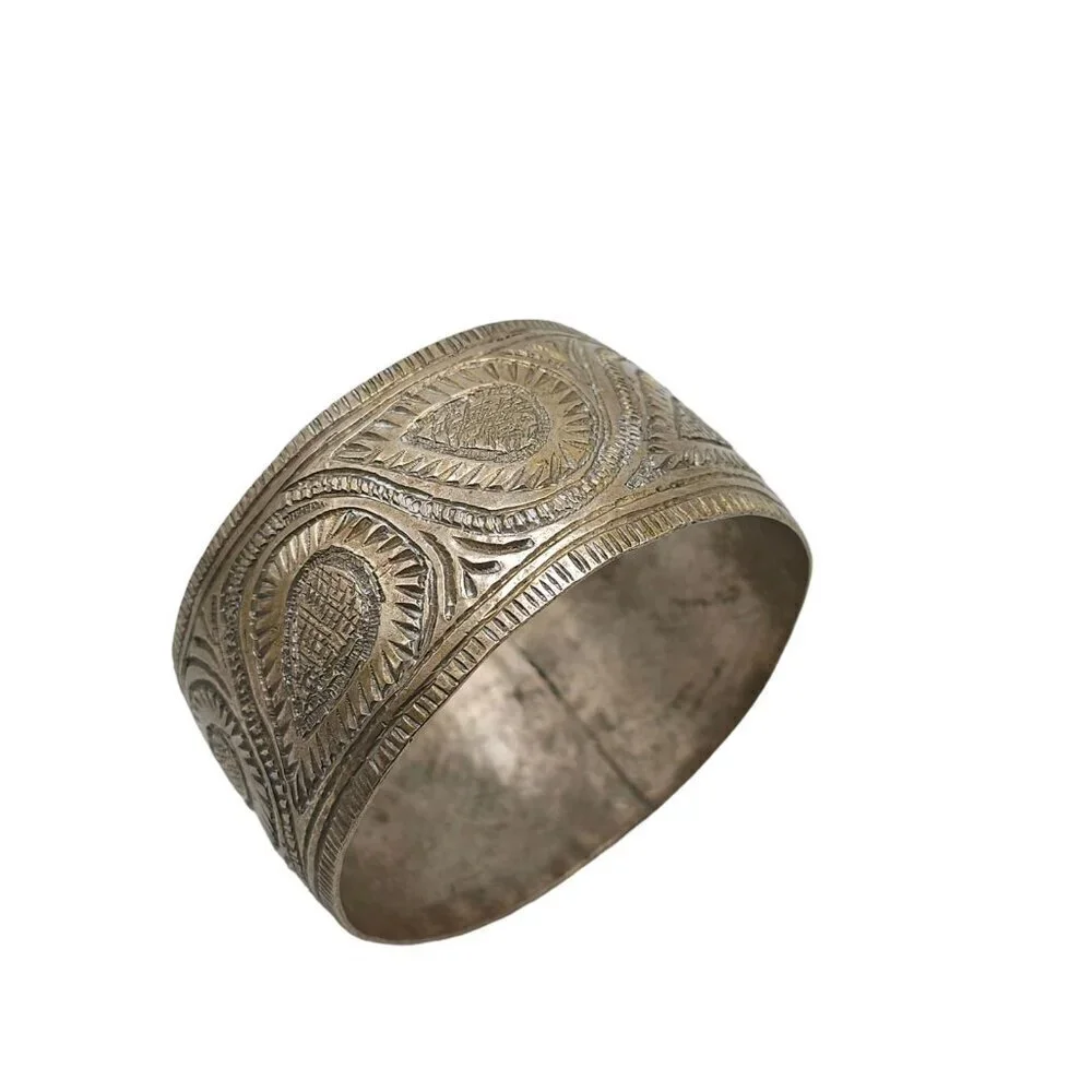Handmade Berber Bracelet Old Moroccan Bangle Ethnic Tribal African Bracelet